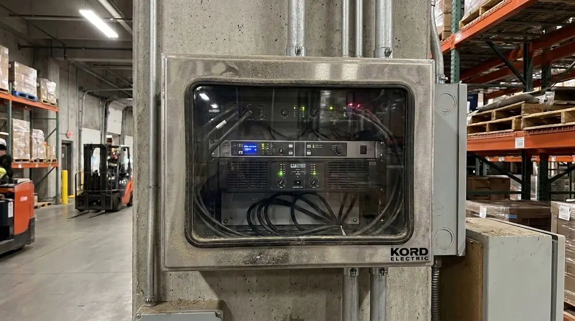 NEC Section 640.44 audio equipment environmental protection