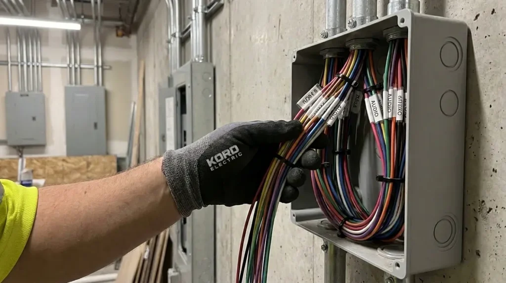 NEC Section 640.8 Audio Power Conductor Grouping Guidance