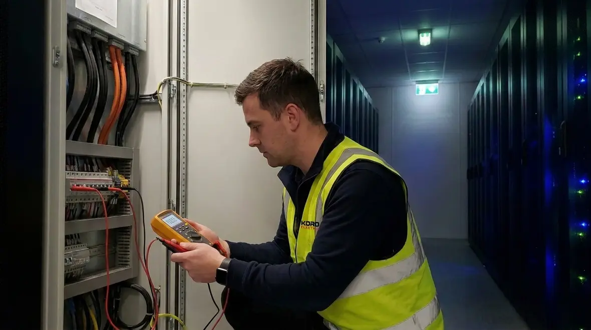 IT room emergency lighting circuits designed to meet NFPA 70 Section 646.32 requirements