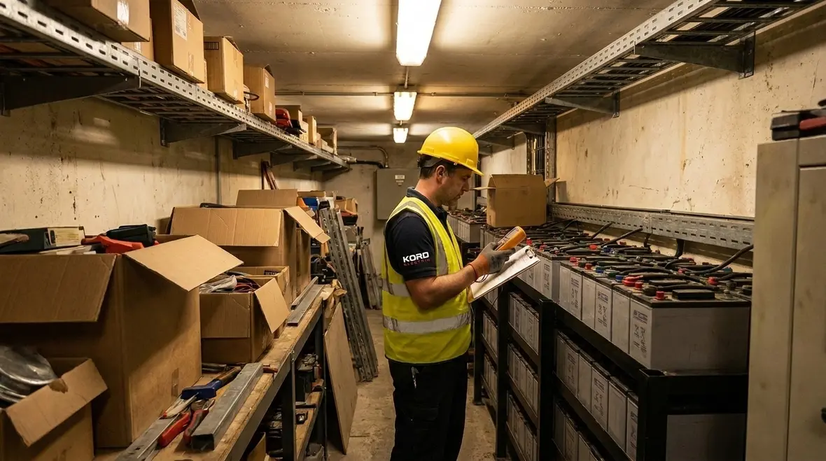 Integrated view of electrical and fire protection systems in a commercial facility