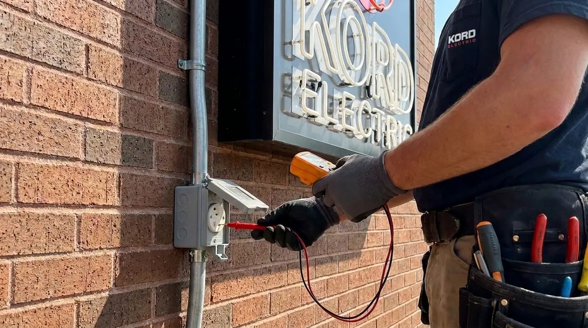 NEC Section 647.8 electric sign receptacles
