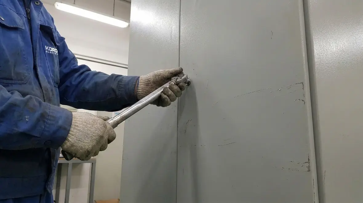 Dielectric heating panels integrated into a commercial electrical system
