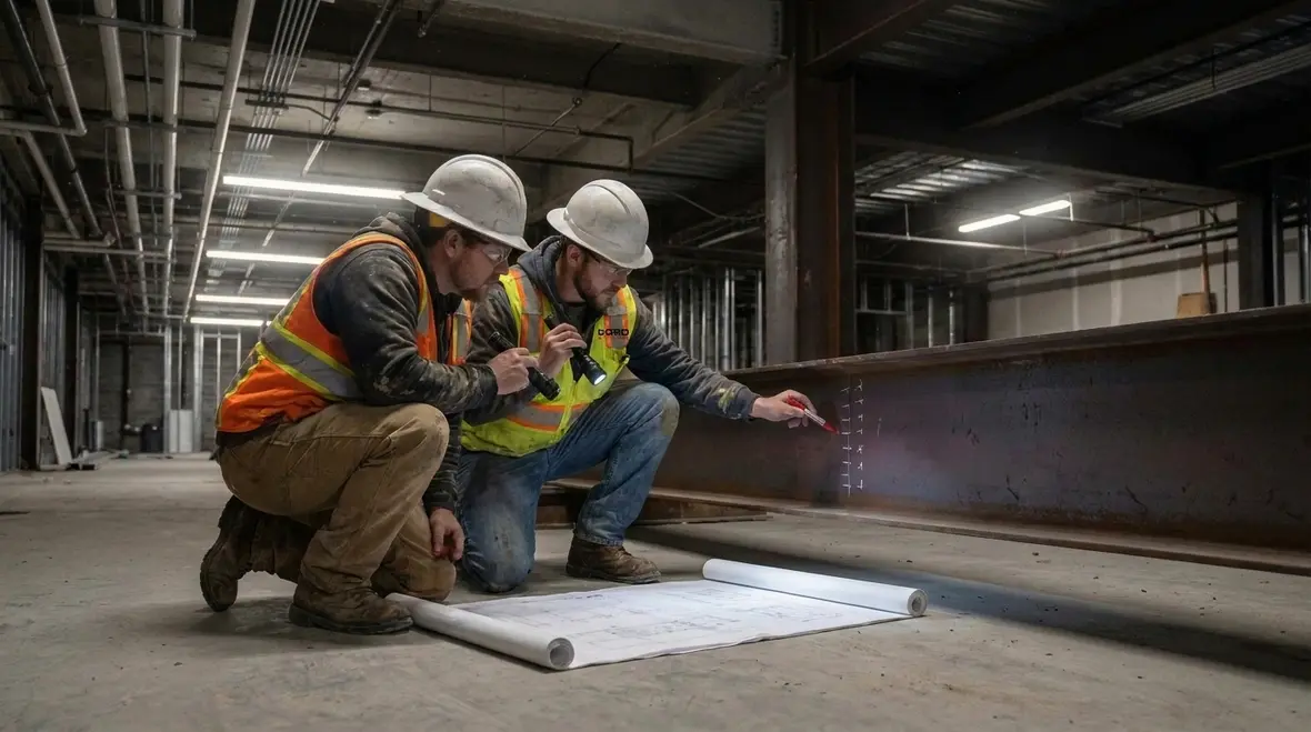 Industrial UF cable routes with proper support to avoid mechanical damage