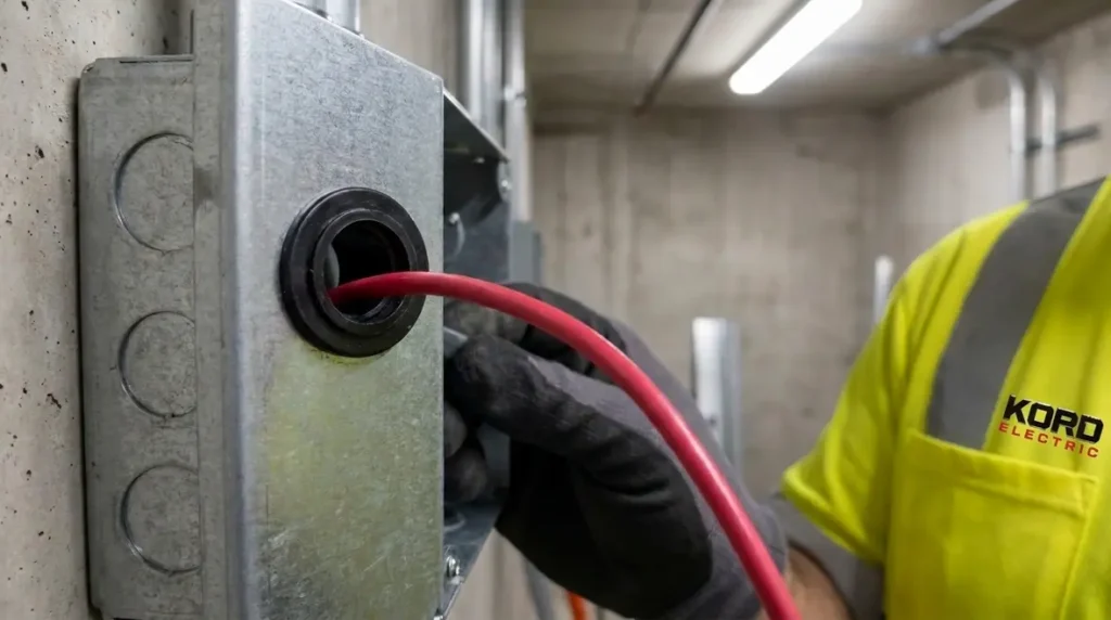 NFPA 70 Section 314.102 NEC Box Bushing Requirements