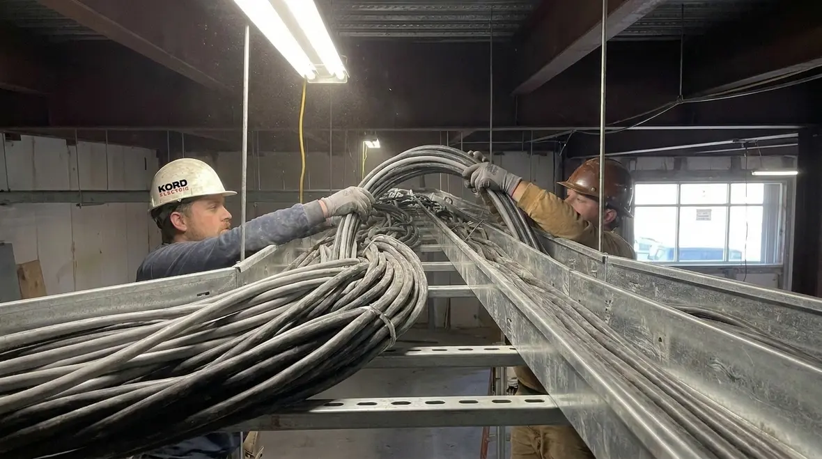 Engineer checking NEC branch conductor minimum size against load calculations