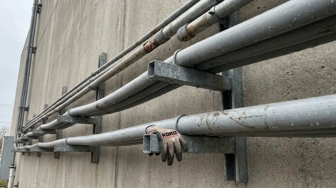 Inspecting outdoor NEC conductors above 2 kV for mechanical and weather protection
