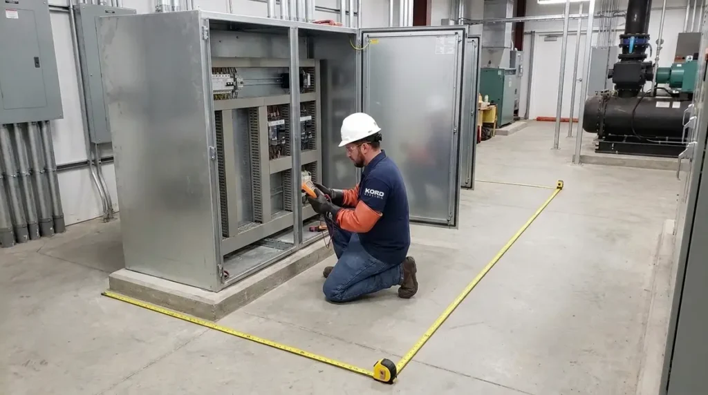 NEC Cabinet Enclosure Working Space 312.10 Explained