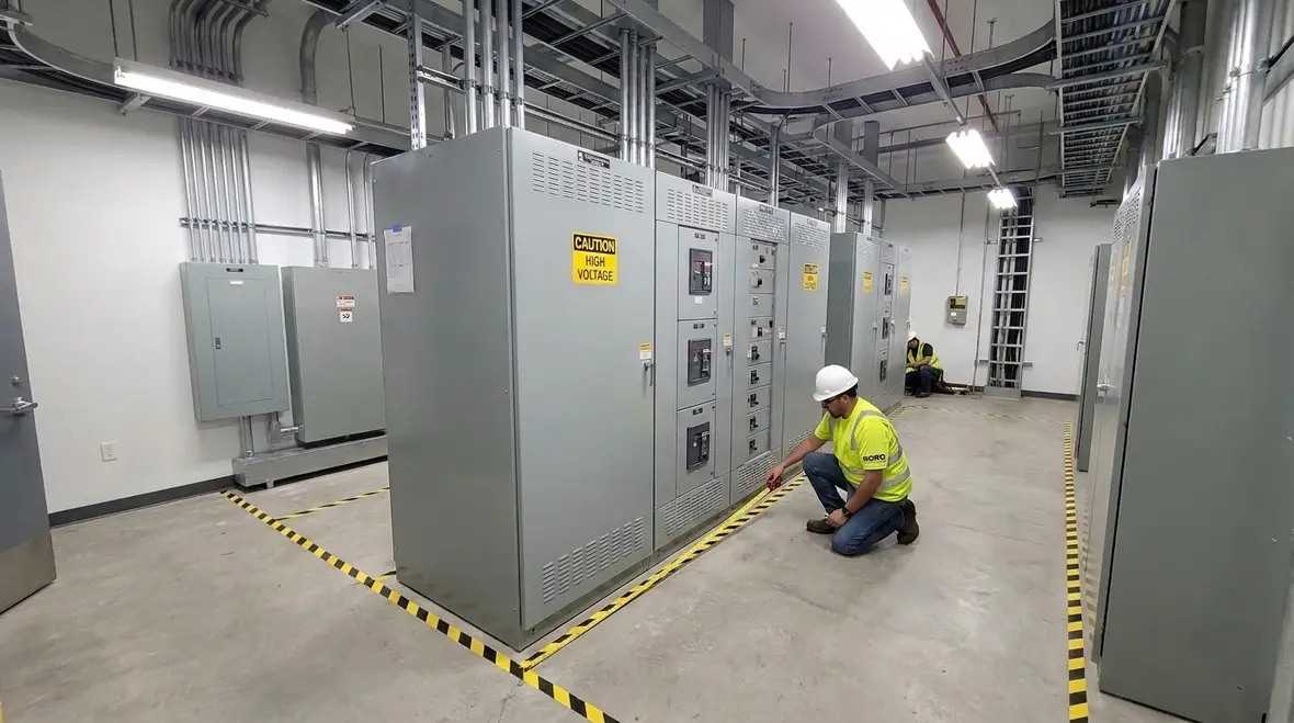 NEC cabinet spacing requirements