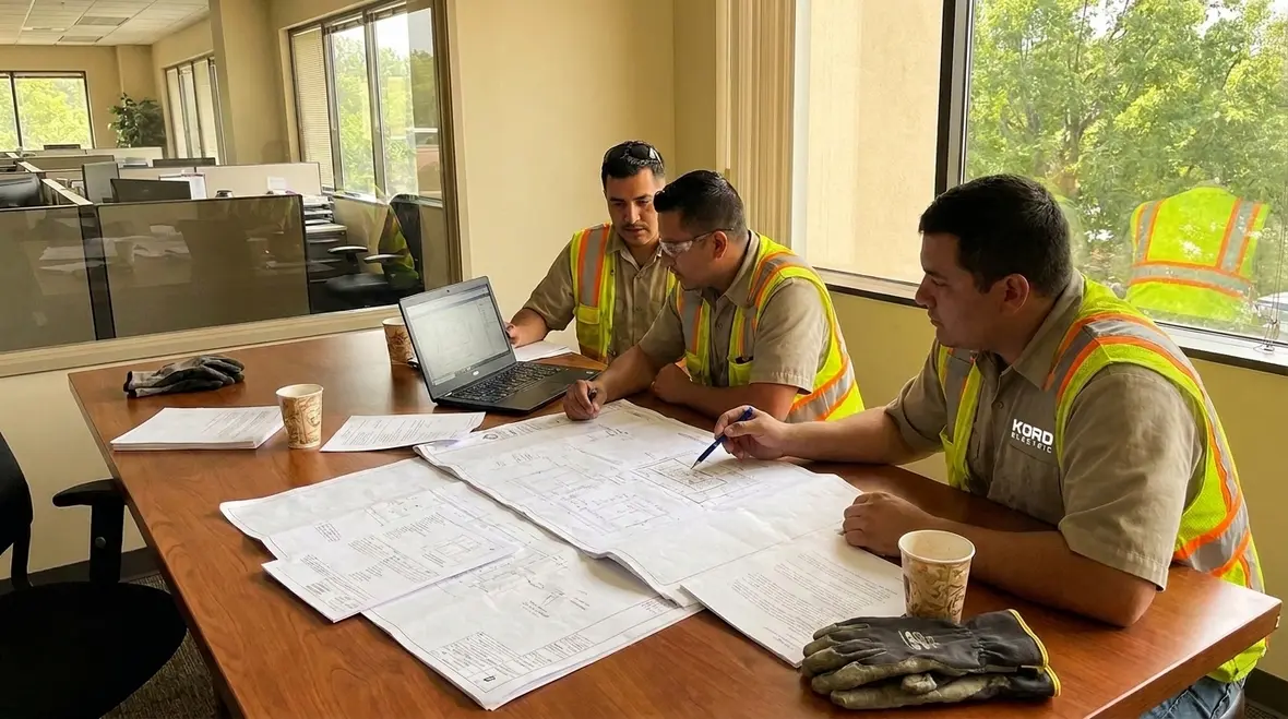 Conductor installation in mixed commercial building zones under NEC rules