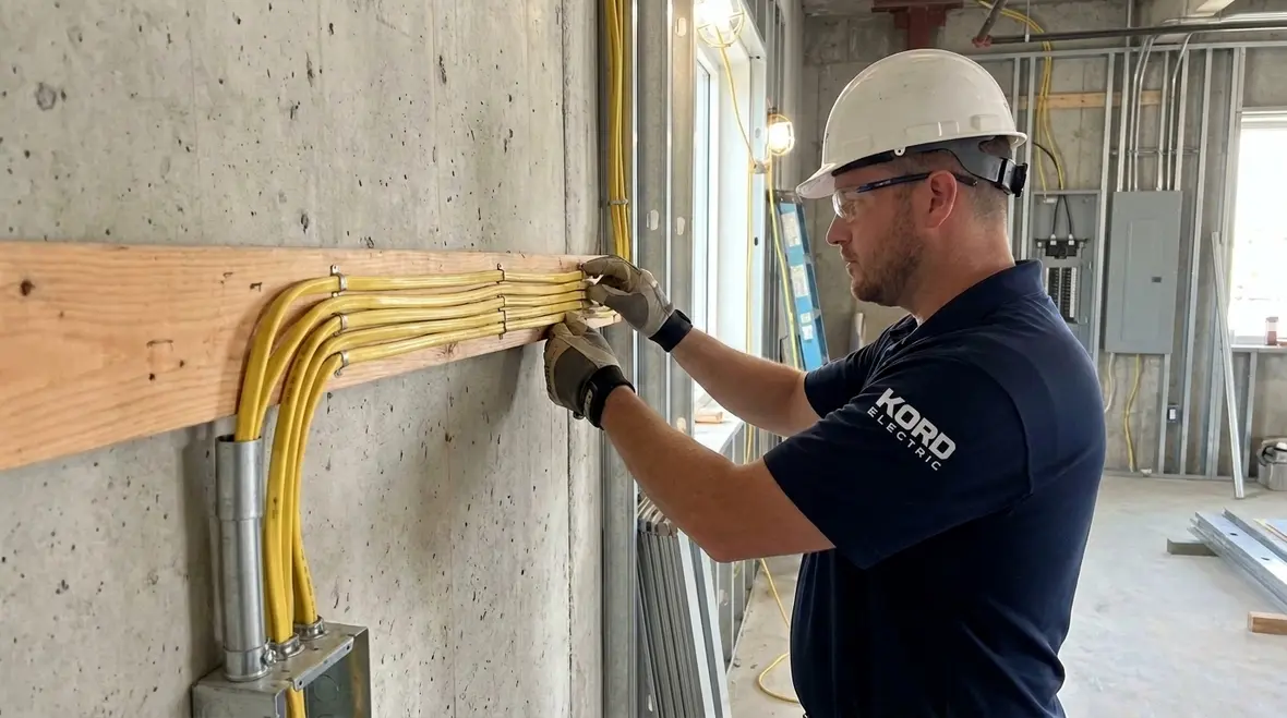NEC exposed NM cable work