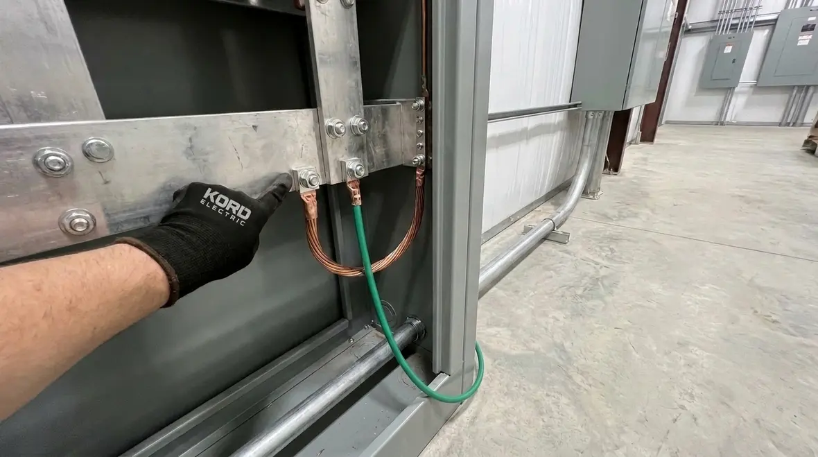 NEC feeder supplied building grounding