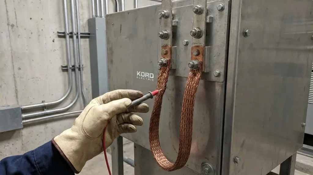 NFPA 70 270.134 Fixed Equipment EGC Above 2 kV