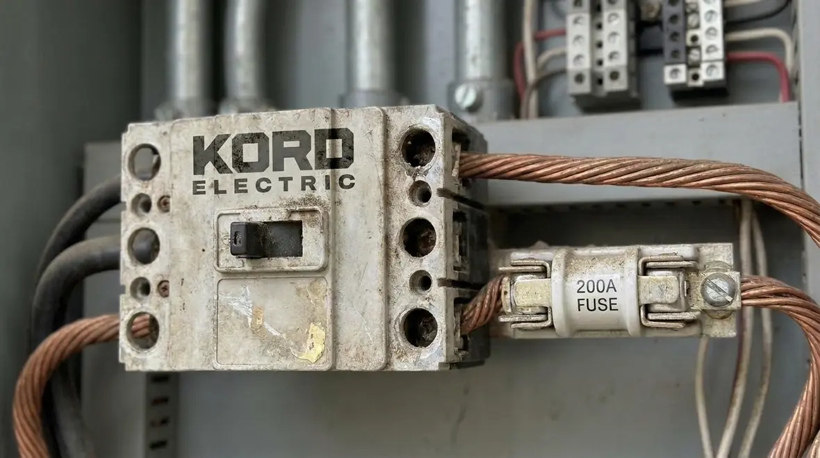 Commercial electrical distribution gear with coordinated fuses and breakers