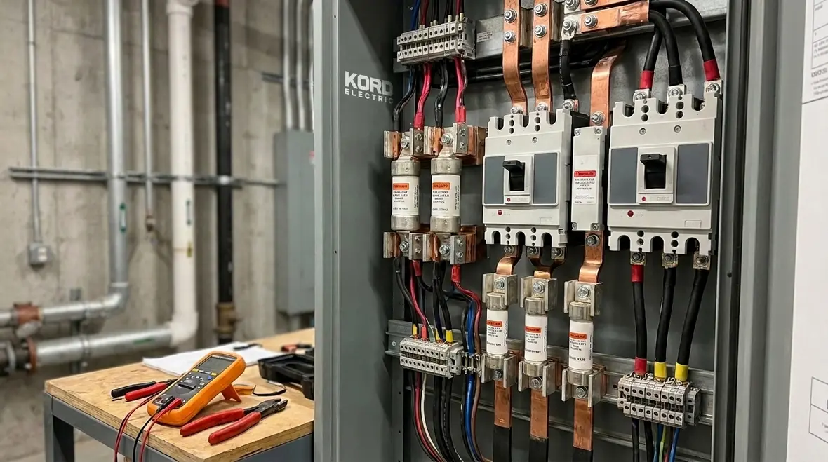 NEC fuses breakers in parallel