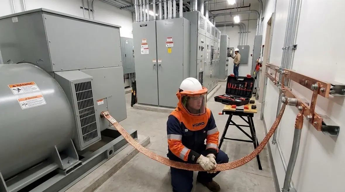 NEC generator grounding 2 kV