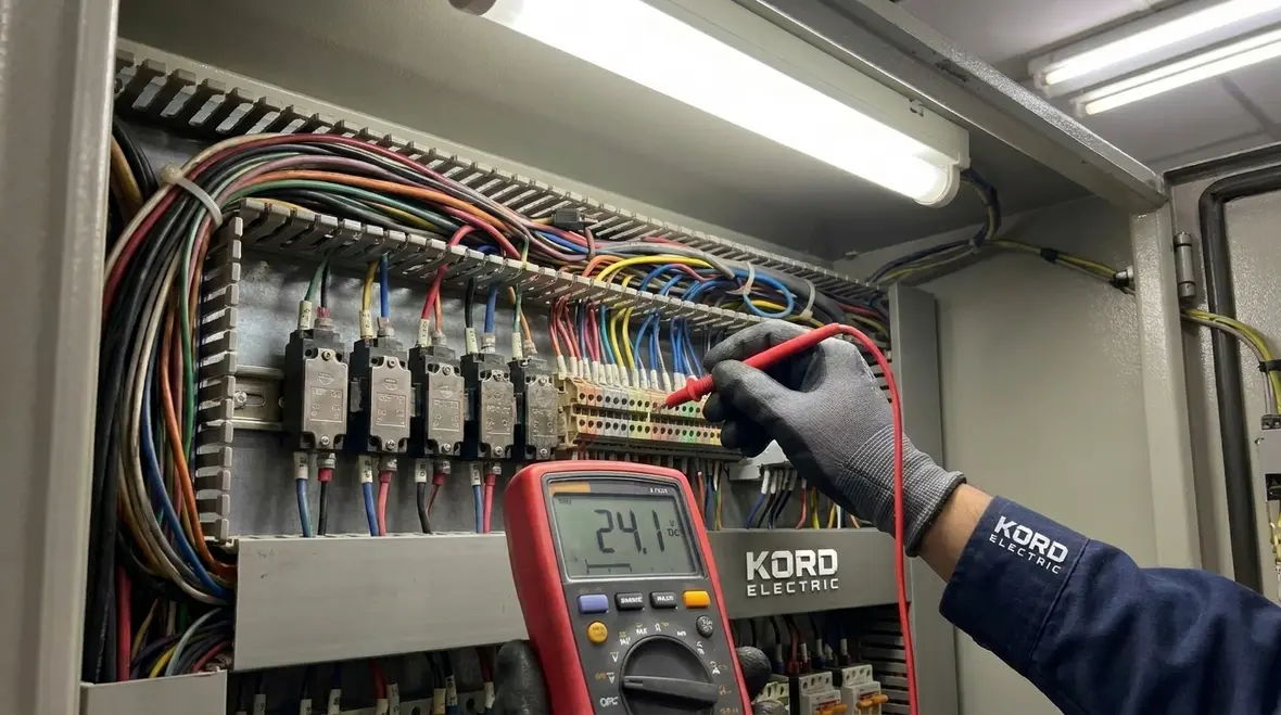 Verification testing of a 2 kV NEC power operable disconnect