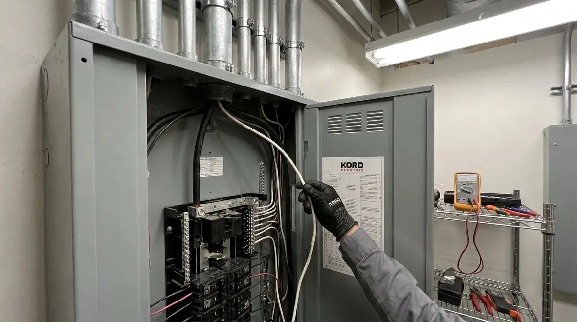 NEC grounded conductor disconnection