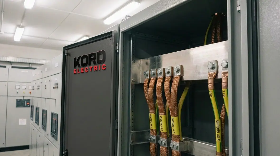 High voltage NEC supervised installation grounding layout in a commercial facility