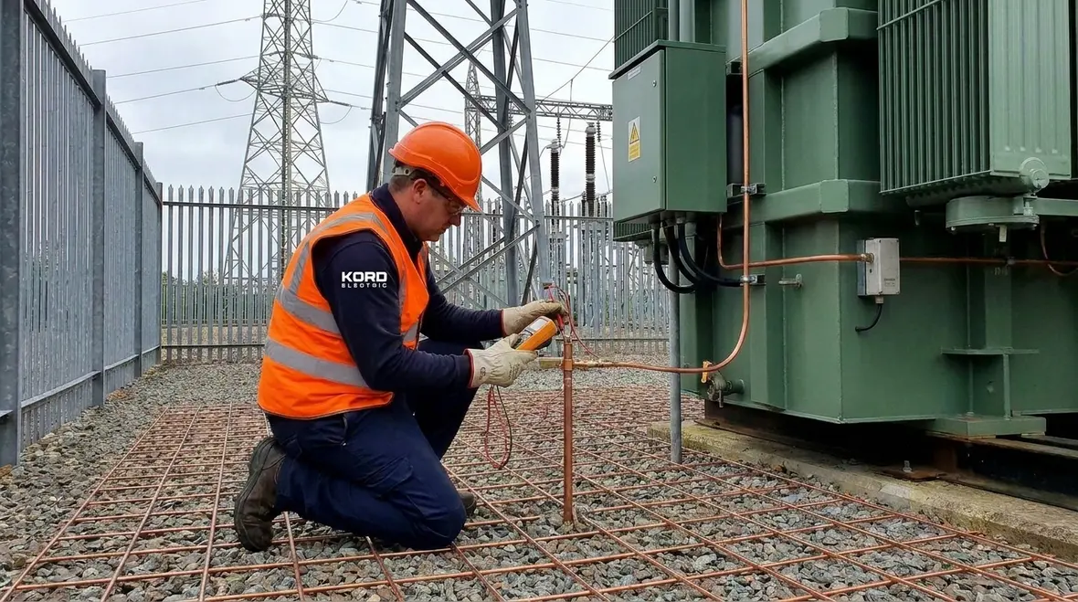 Grounding and protection coordination for supervised high voltage installations