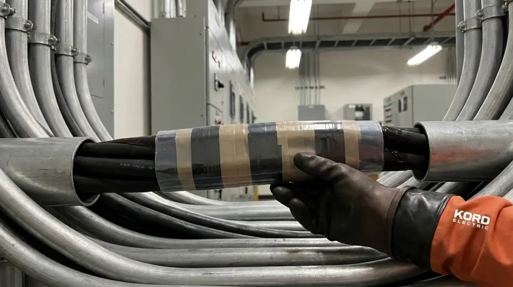 NFPA 70 Section 268.33 High Voltage Spliced Conductors