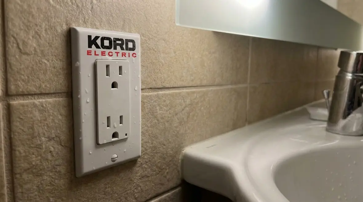 Hotel electrical panel and protection devices serving guest room receptacles