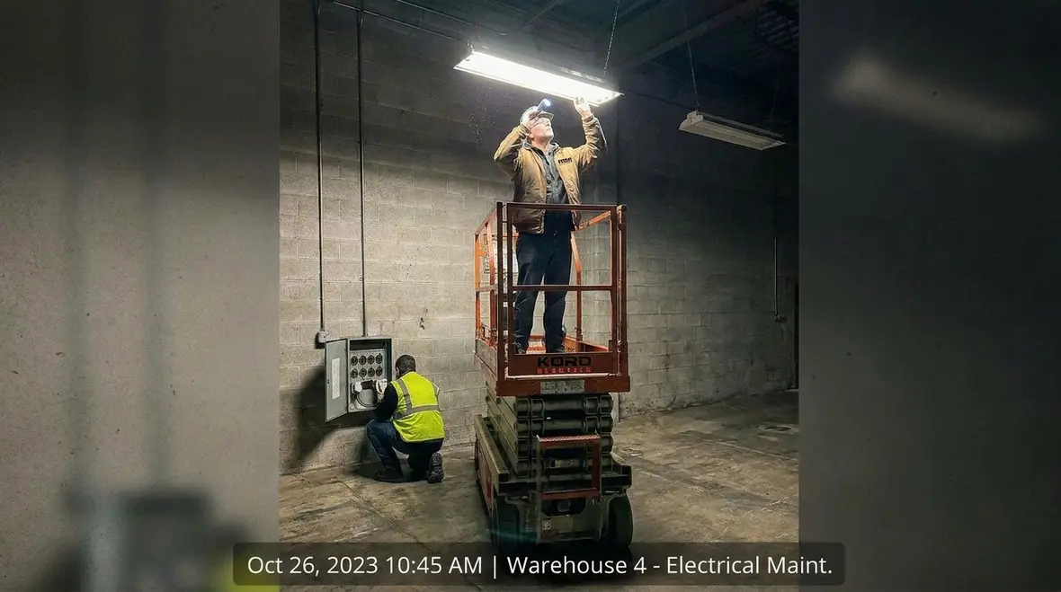 Lighting and receptacle zoning review in a major property building