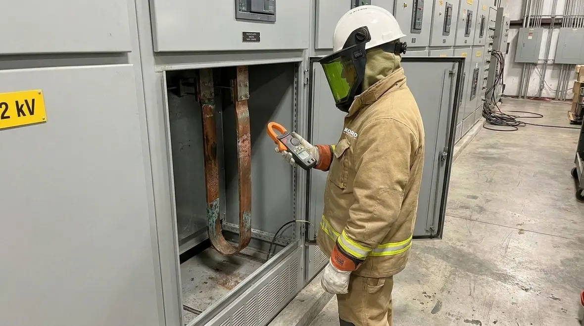 High-voltage hazardous location bonding conductors inspected above 2 kV