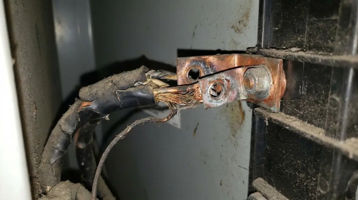 Commercial electrical room showing neat routing and mechanical execution
