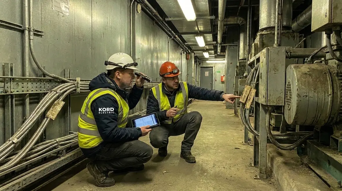 Design team planning NEC metallic sheathed cable installation
