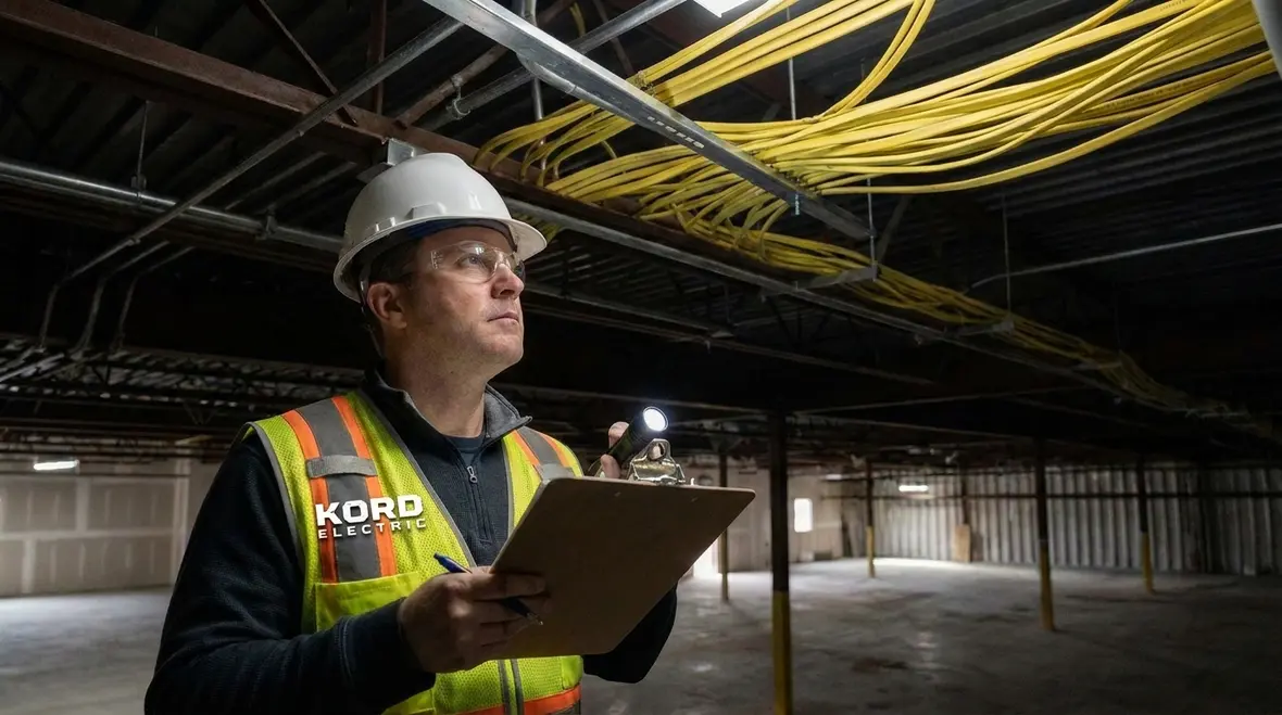 Engineers planning NEC-compliant routing for nonmetallic sheathed cable in an industrial facility