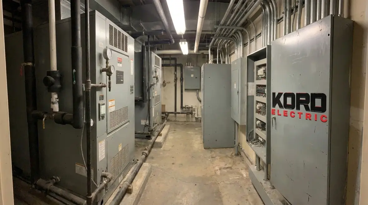 Hotel electrical distribution design based on NEC occupancy load calculations