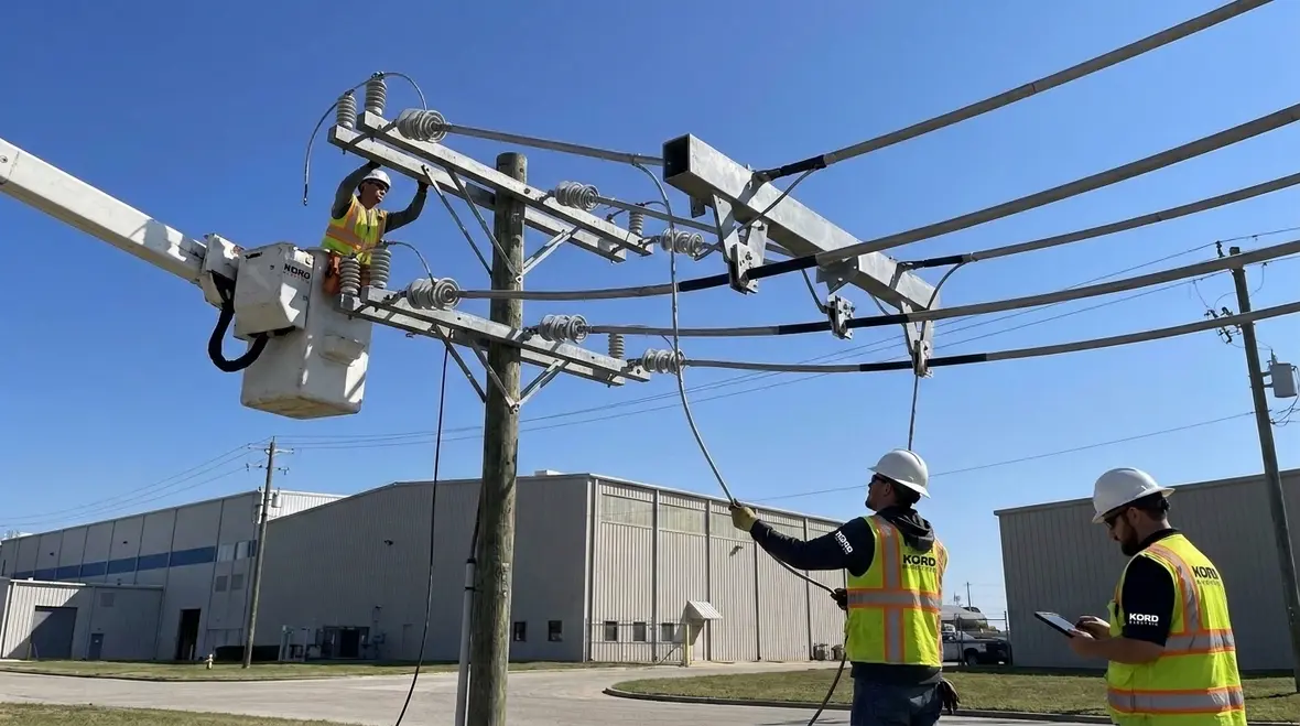 NEC overhead conductor support