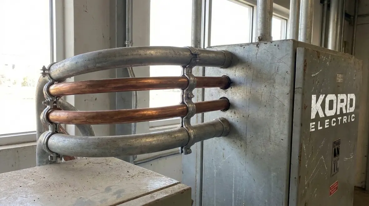 Grounding conductors and terminations for a permanently installed generator