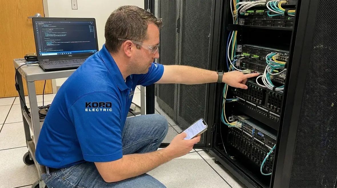 Remote control circuit routing and protection in a commercial building