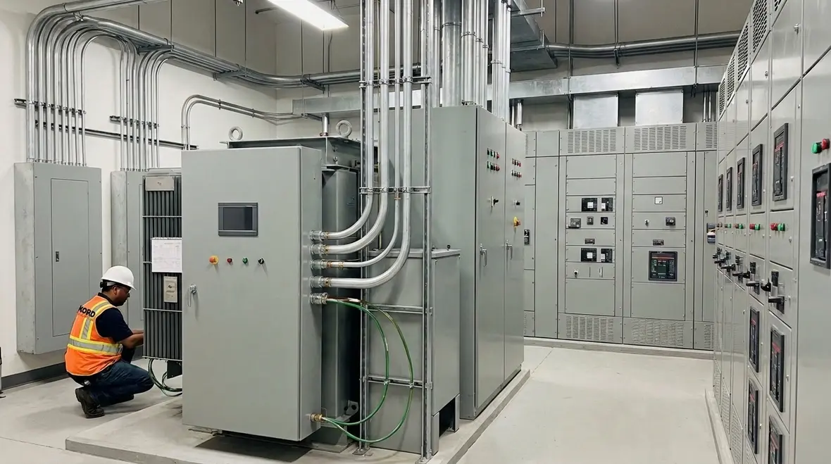 NEC separately derived 2 kV
