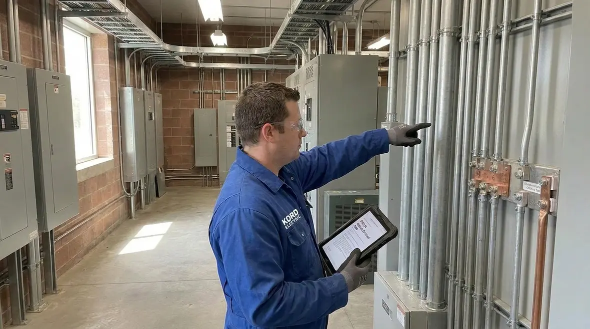 Grounding and bonding layout for NEC Section 250.94 communications systems