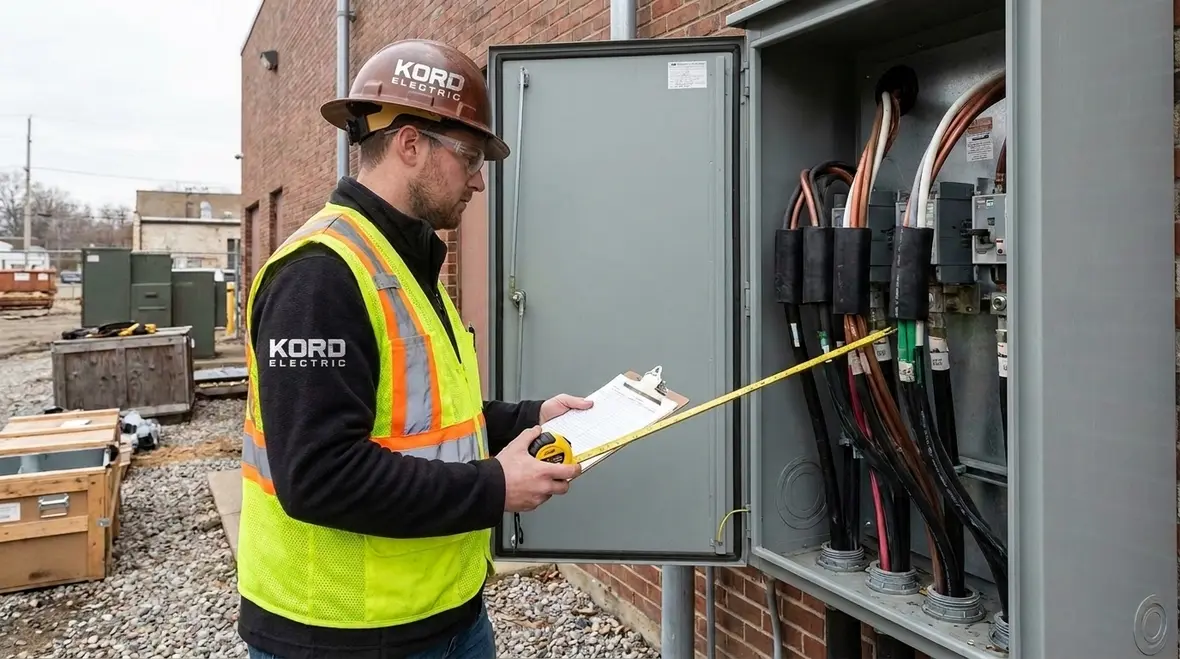 Different commercial service entrance conditions affecting conductor insulation choices