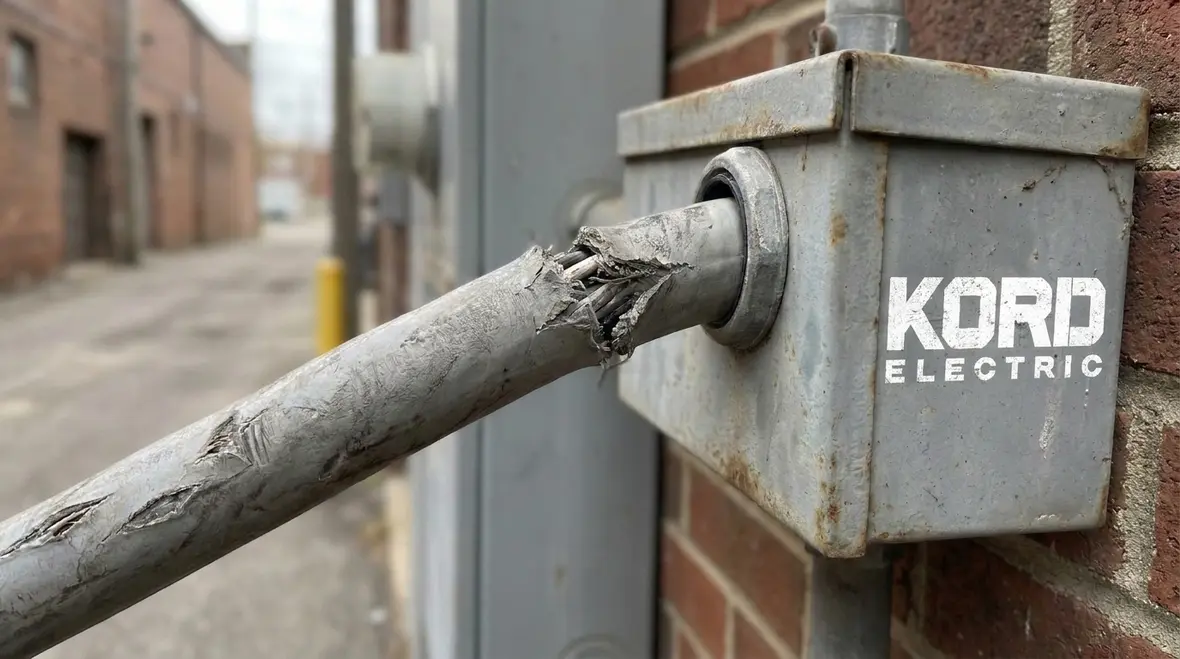 Commercial NEC service entrance conductor insulation at Kord Electric