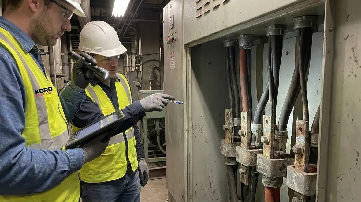 Service conductors secured with NEC-compliant attachment hardware