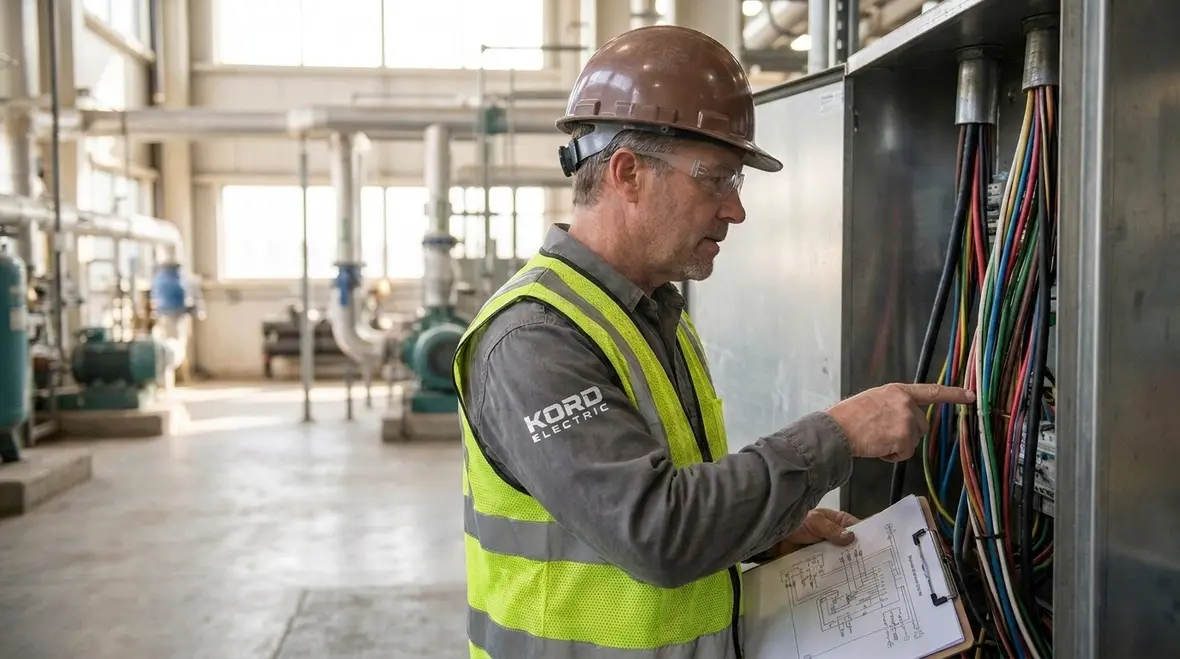 Conductor selection review under NEC 310.10 in a commercial electrical room