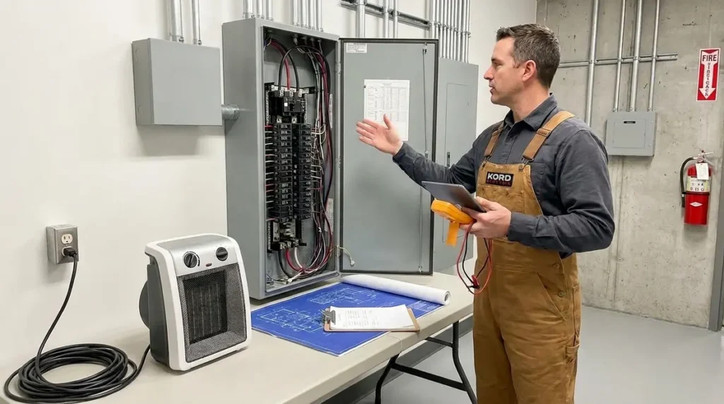 NFPA 70 Section 120.51 for Fixed Electric Space Heating Loads