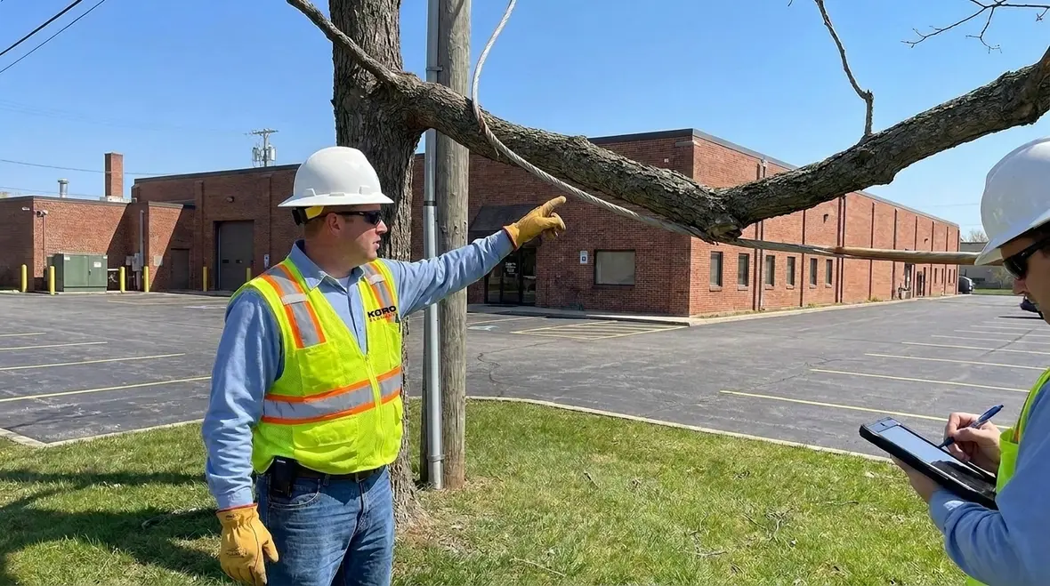 NEC vegetation support wiring rules