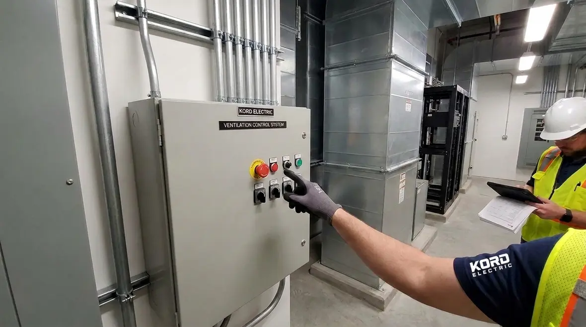 NEC ventilation system control code