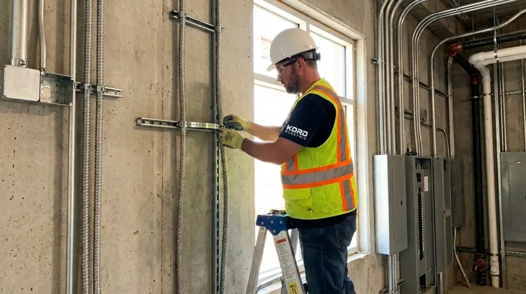 NFPA 70 305.29 Vertical FMC Conductor Support Requirements