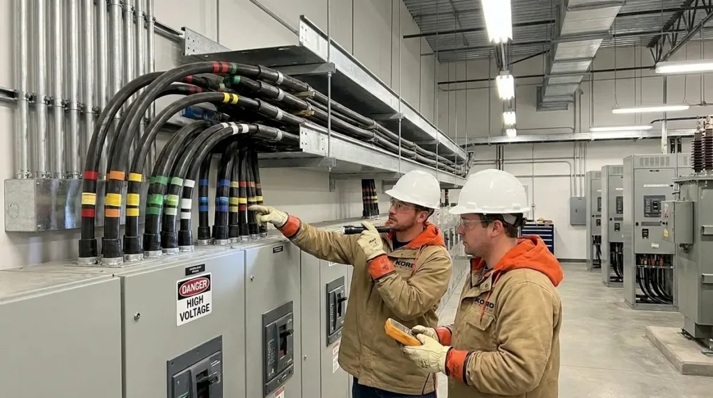 NFPA 70 268.43 High Voltage Service Wiring Methods 2 kV