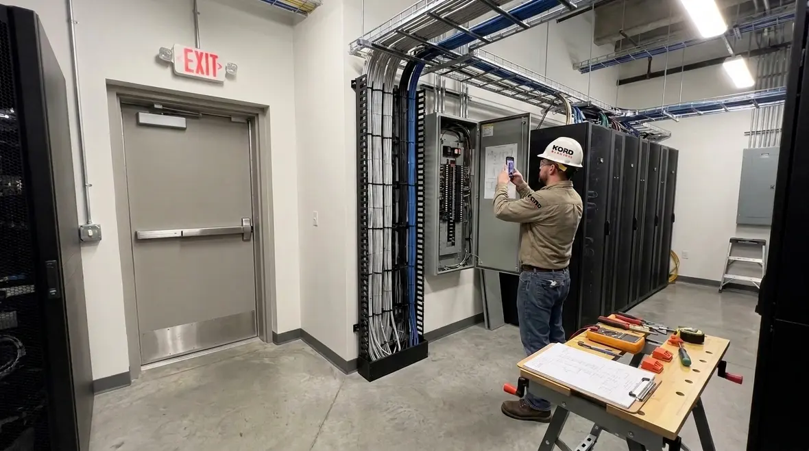 NFPA 70 Section 646.41 IT space egress