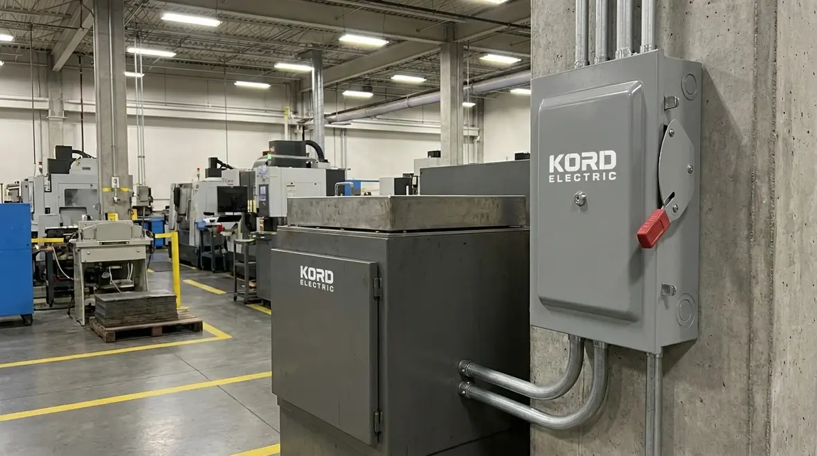 NFPA 70 Section 665.12 dielectric heating disconnect