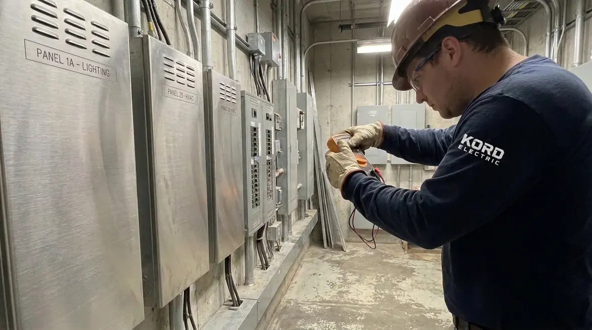 Electrical room branch circuits designed to align with NFPA 70 Section 669.5