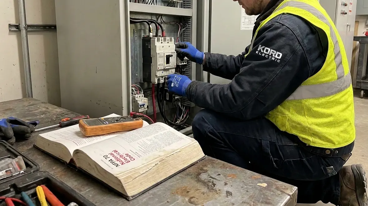 Motor control center conductors installed to NFPA 70 Section 670.5 requirements