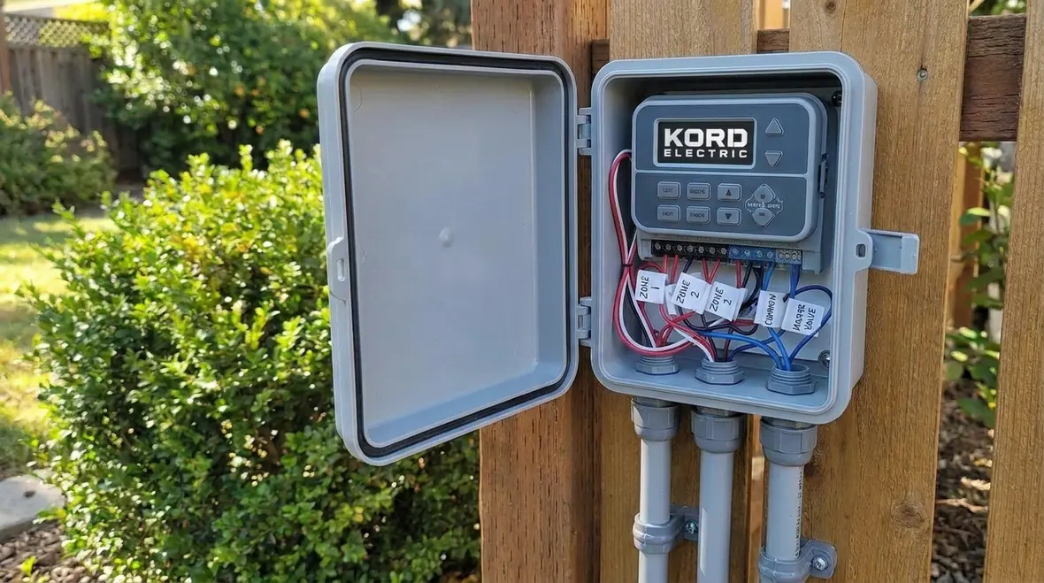 Grounding and protection checks for commercial irrigation branch circuits